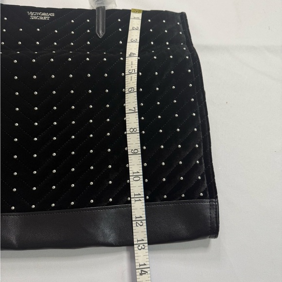 Victoria's Secret Black Polka Dot Tote Bag - Picture 3 of 4